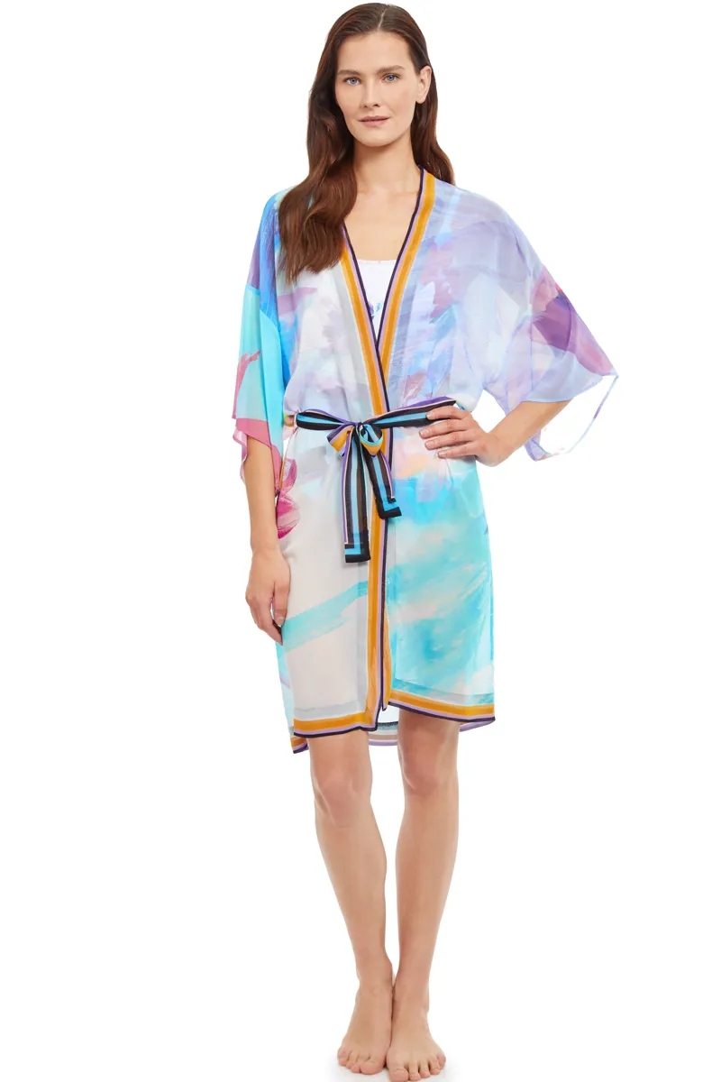 Gottex La Vie Est Belle Kimono in Multicolour