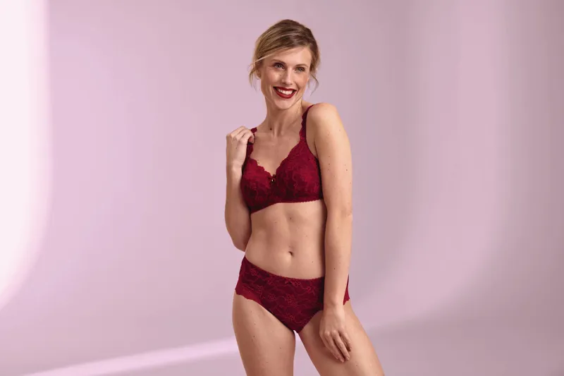 Anita Bobette Post Surgery Bra in Ruby-3