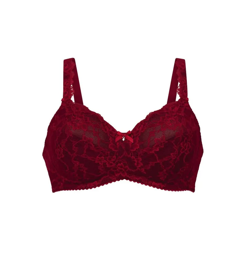 Anita Bobette Post Surgery Bra in Ruby