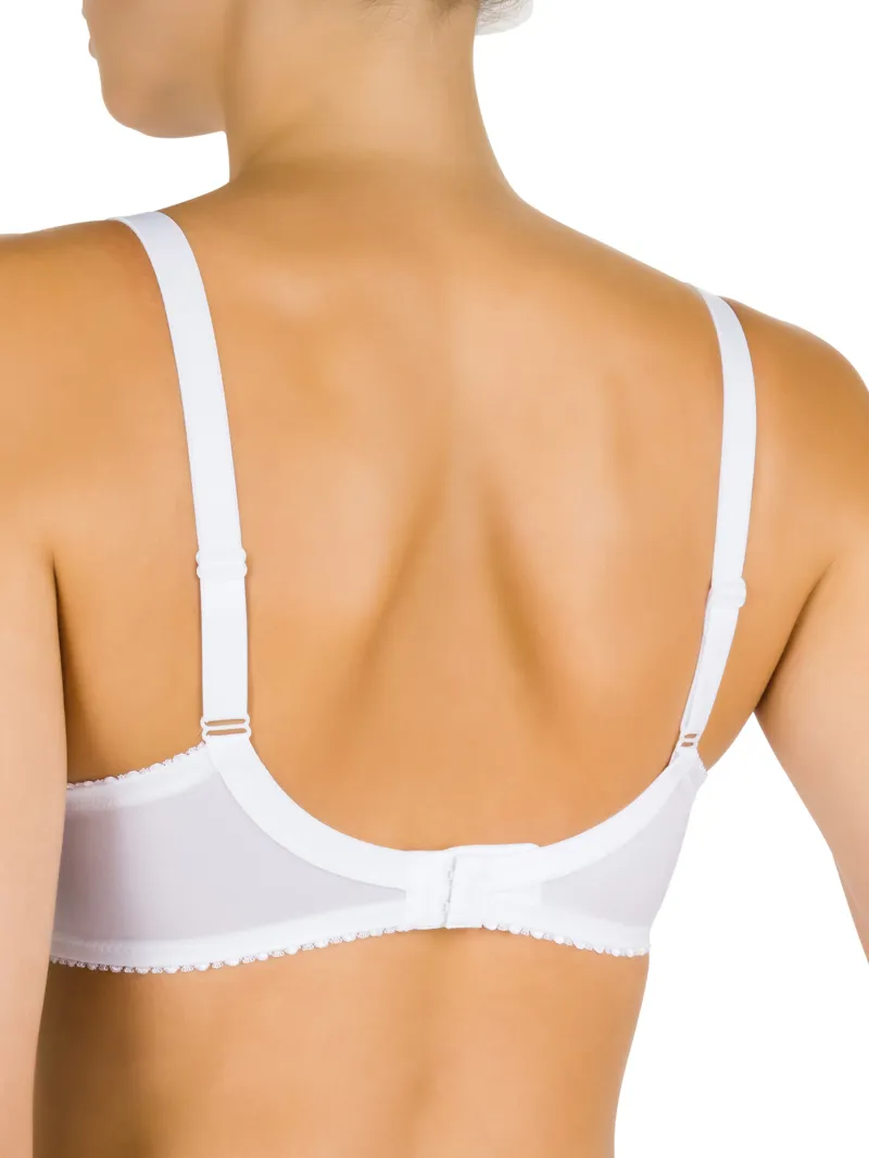 Felina Conturelle Provence 80505 Underwire Full Cup Bra in White-3