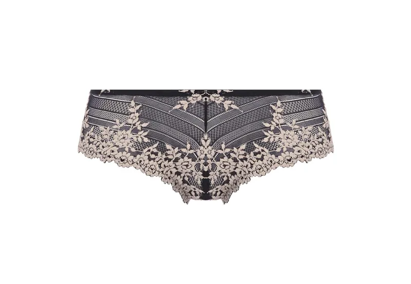 Wacoal Embrace Lace Tanga in Black