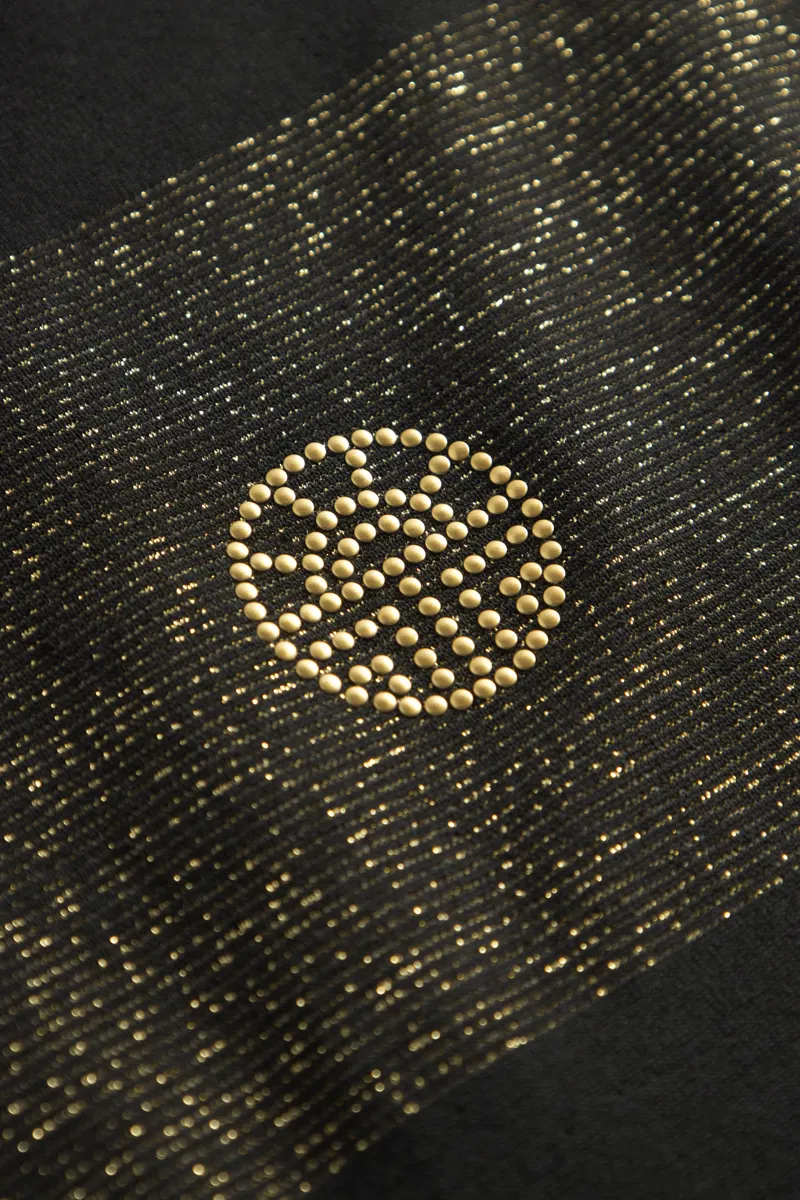 Louis Feraud Capped Sleeve Beachdress in Black-5