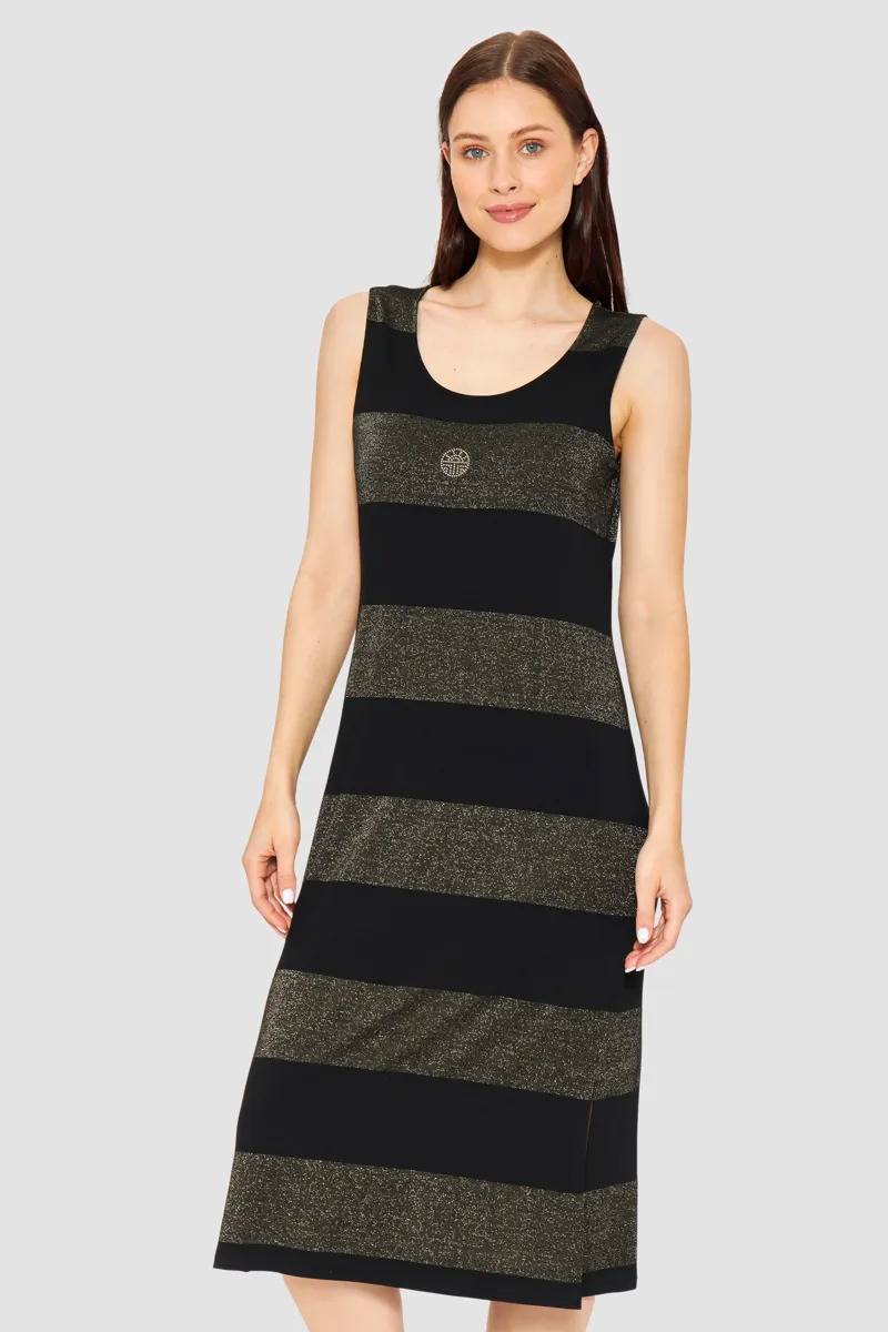 Louis Feraud Sleeveless Beachdress in Black-2