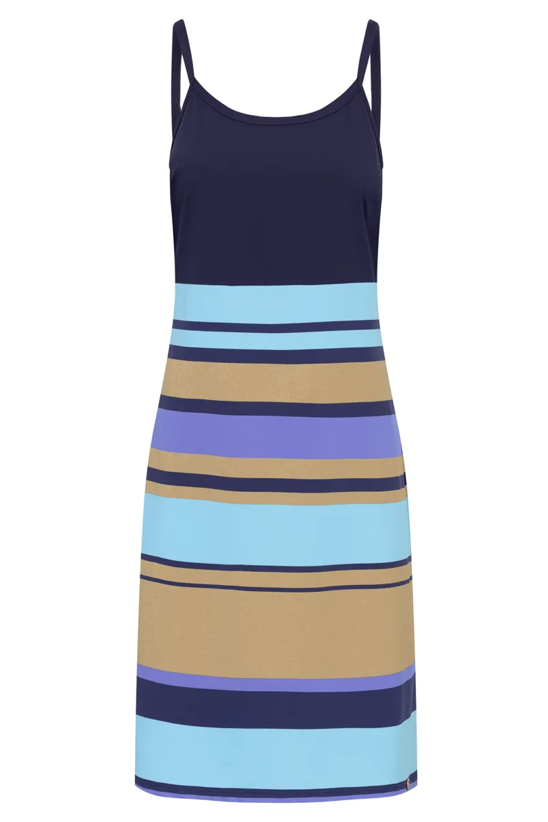 Louis Feraud Stripe Beachdress in Blue