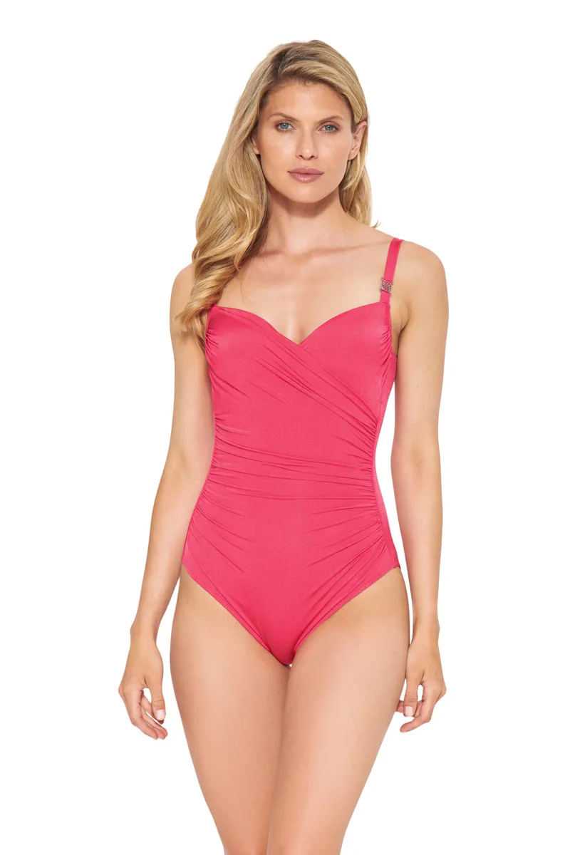 Louis Feraud Aurora Swimsuit in Pink-2