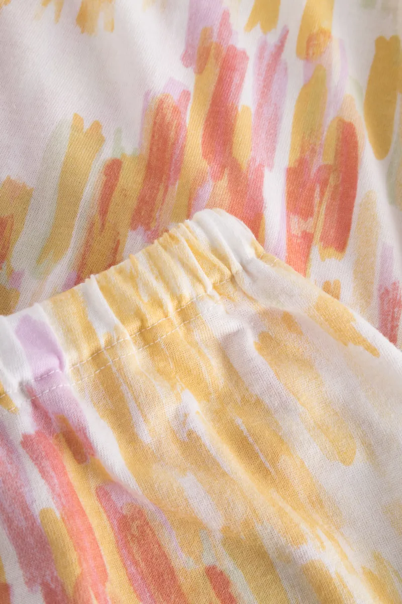 Louis Feraud Watercolour Pyjama in Sorbet-3