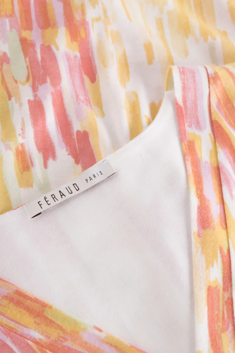 Louis Feraud Watercolour Pyjama in Sorbet-5