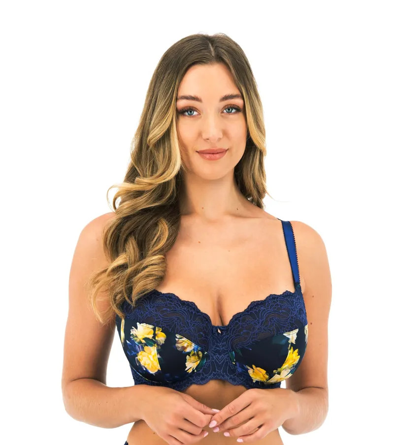 Fantasie Lucia Side Support Bra in Navy-2