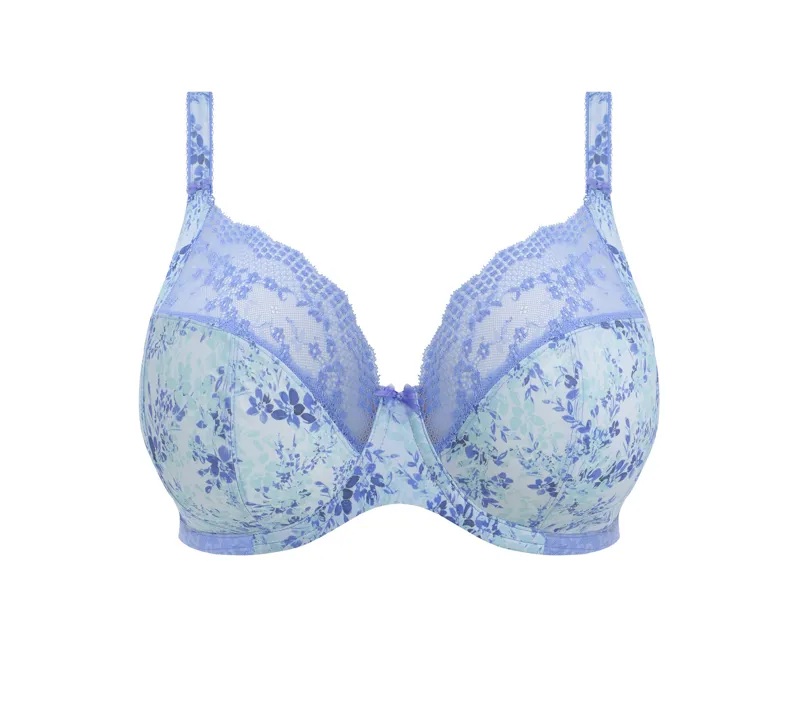 Elomi Lucie Underwired Plunge Bra in Cornflower