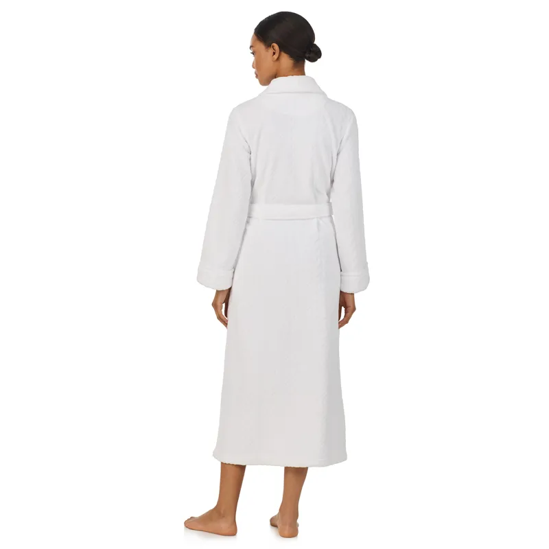 Ralph Lauren Shawl Collar Robe in White-2