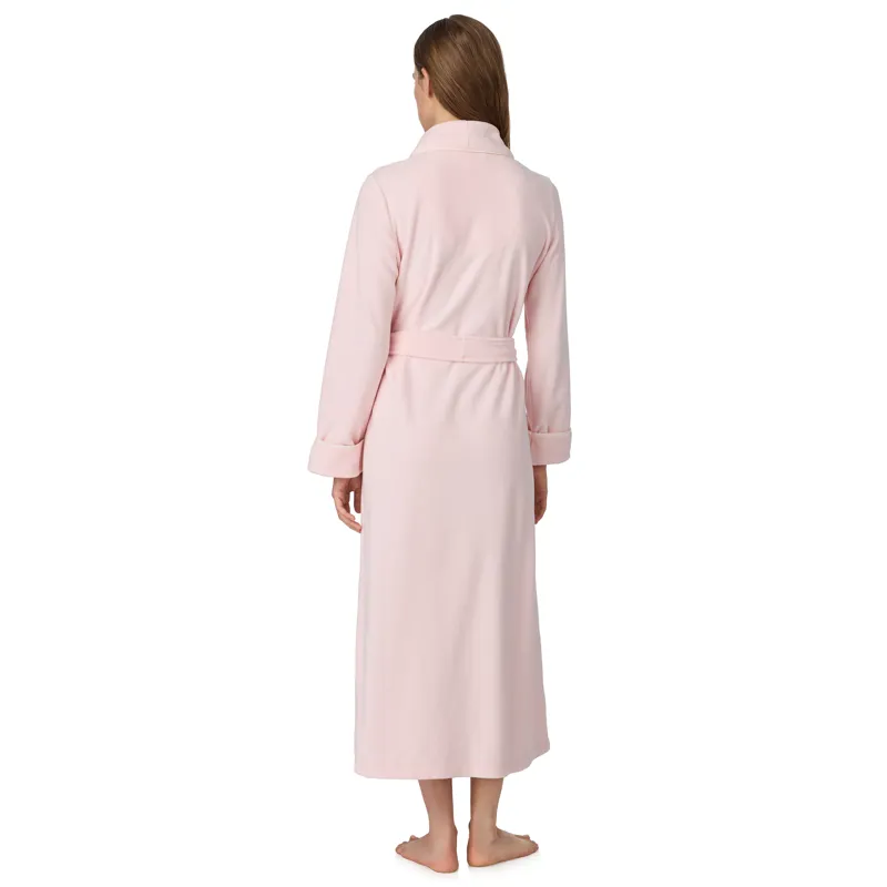 Ralph Lauren Dalton Fleece Robe in Pink-1