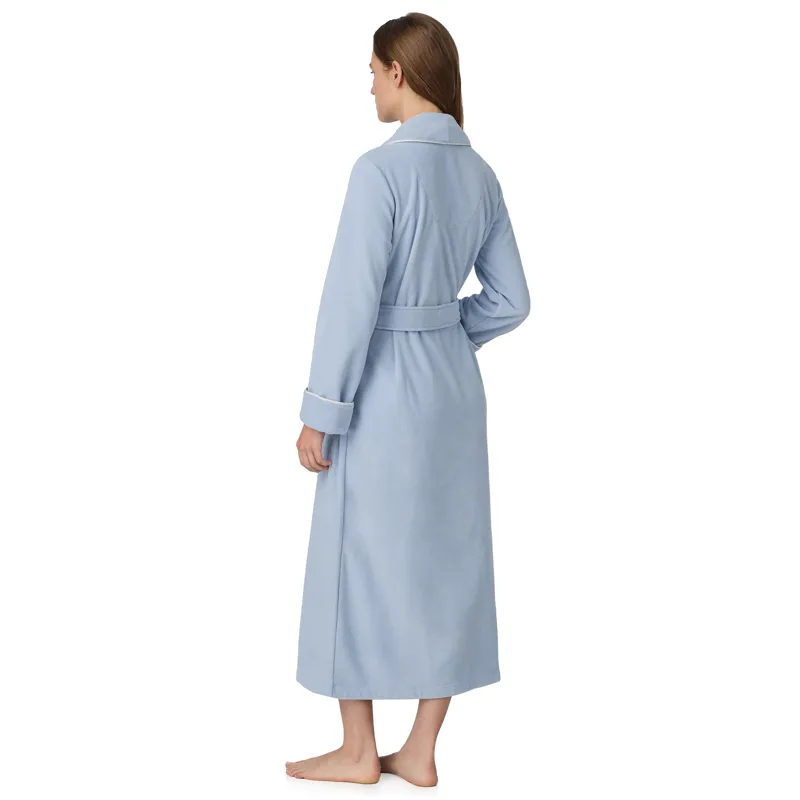 Ralph Lauren Dalton Fleece Robe in Blue-2