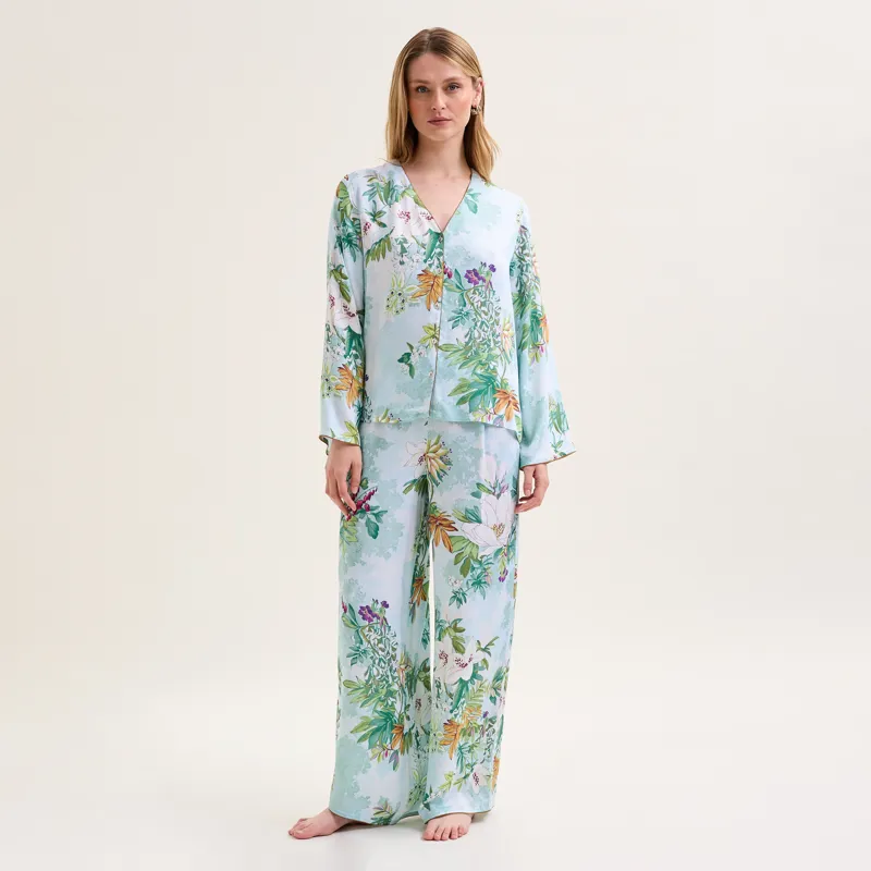 Laurence Tavernier Panorama Pyjama in Green-1