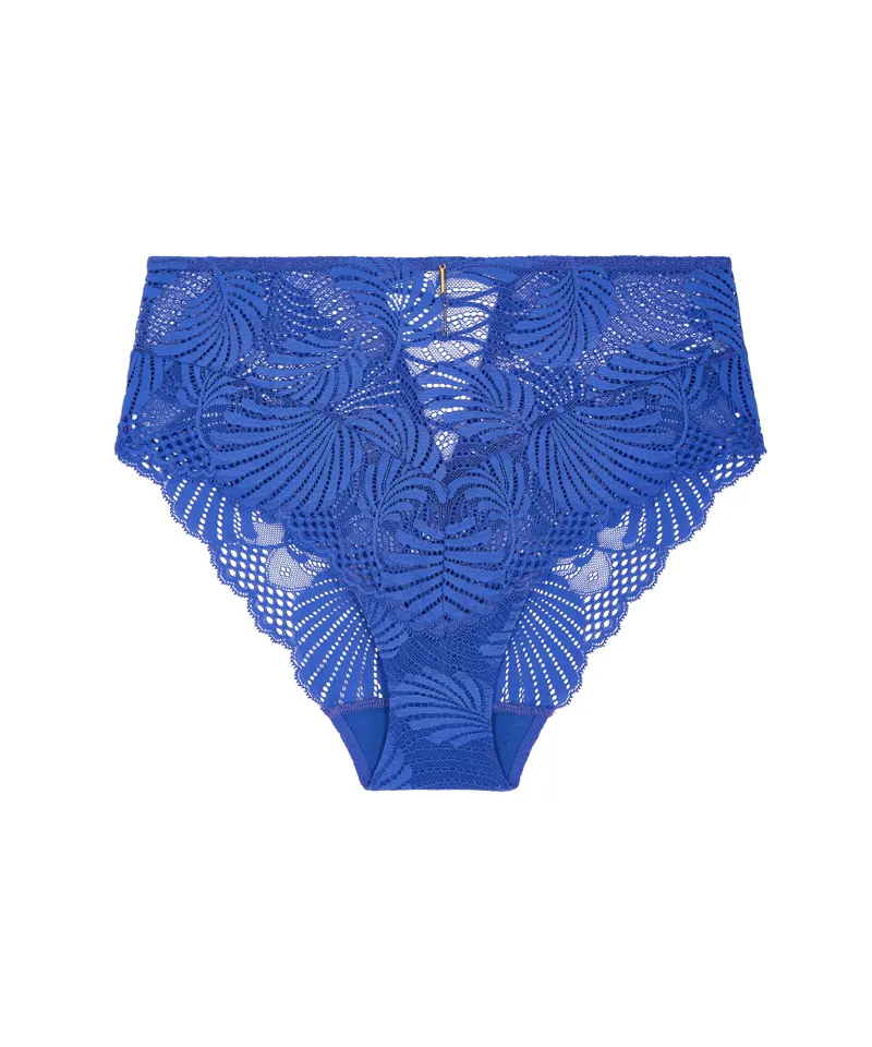 Aubade Rhythm of Desire Deep Brief in Azure Blue