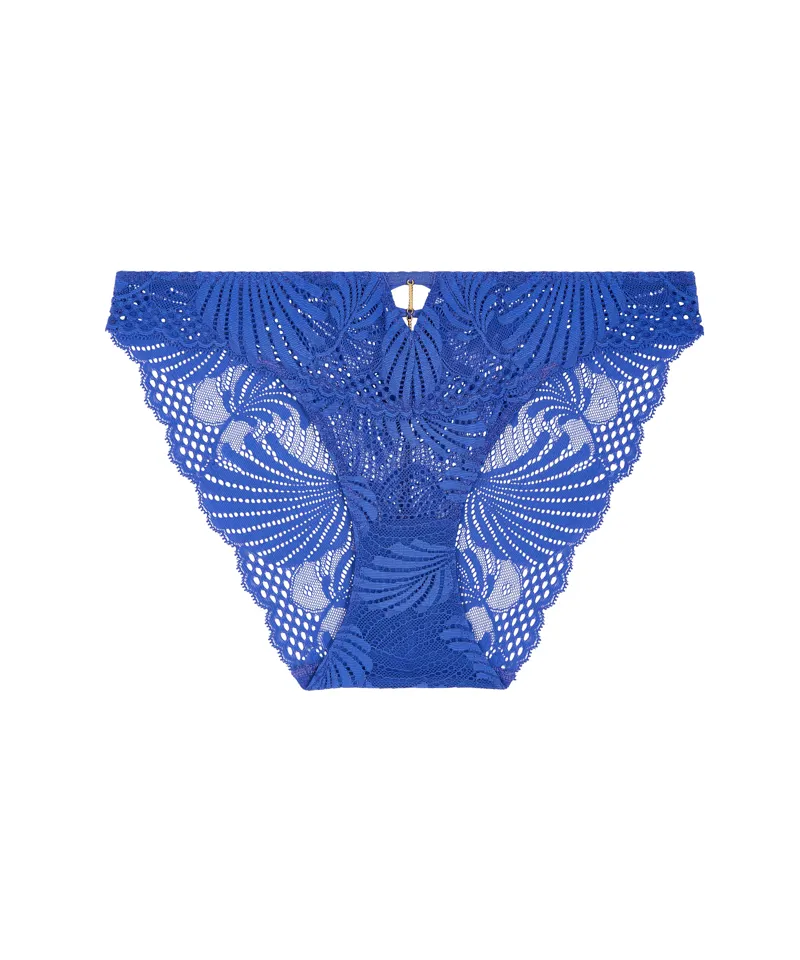 Aubade Rhythm of Desire Italian Brief in Azure Blue