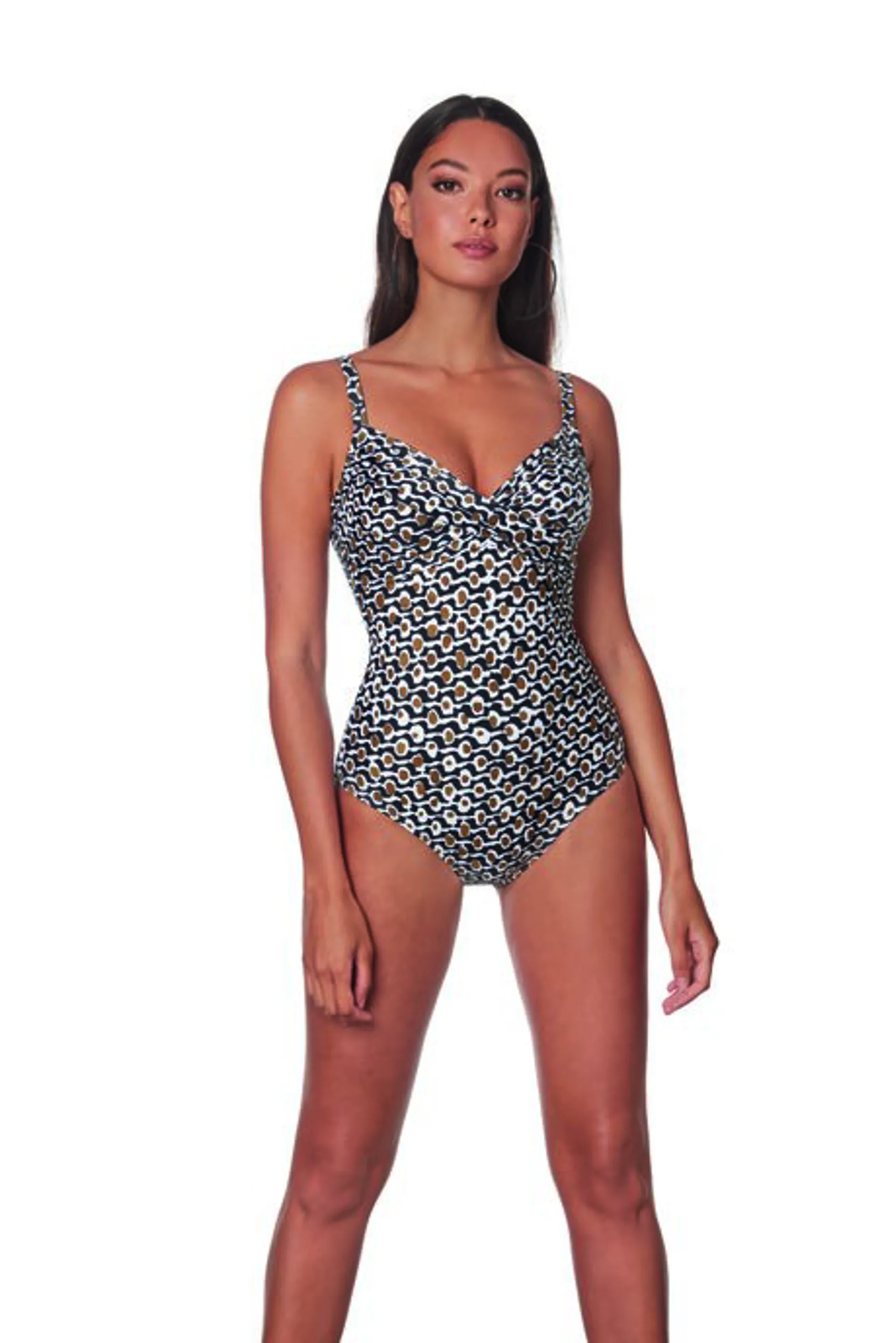 Roidal Endola Underwired Swimsuit in Black - Main Image