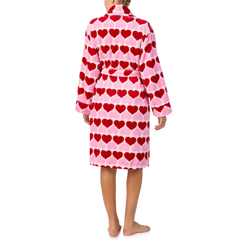 Kate Spade Hearts Robe in Pink-3