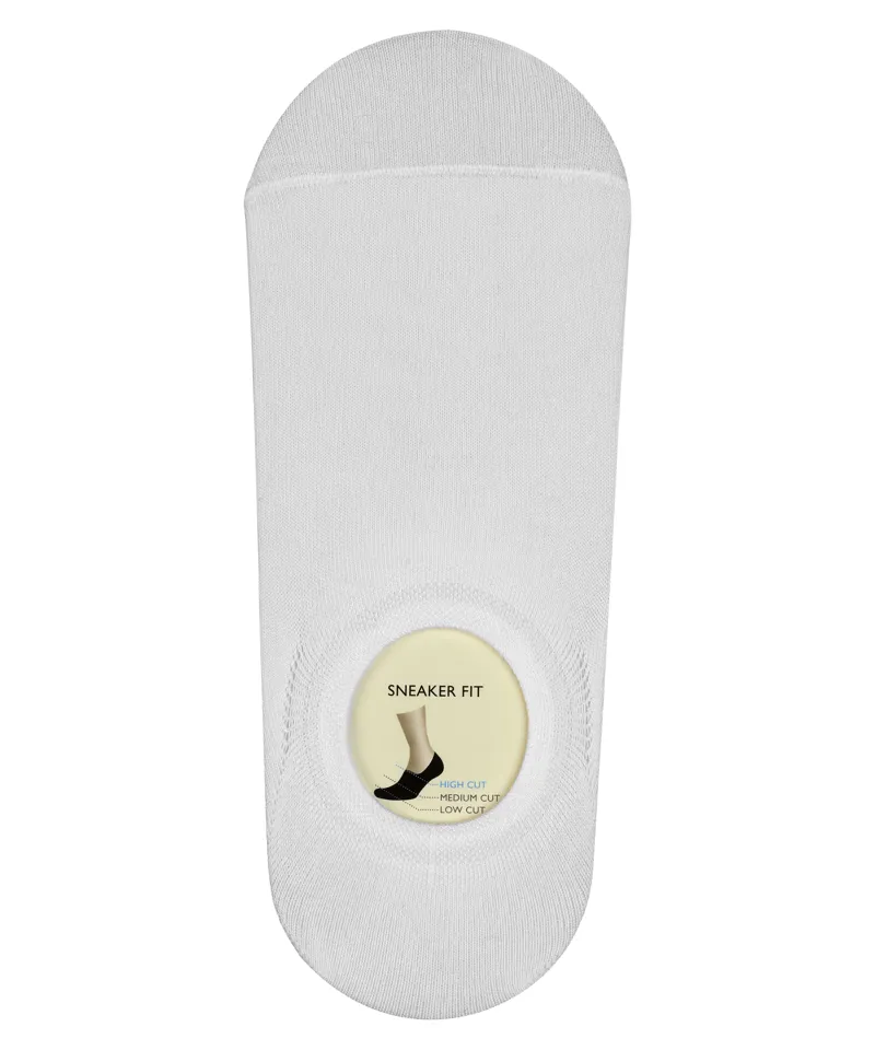 Falke Active Breeze Sneaker Sock in White-3