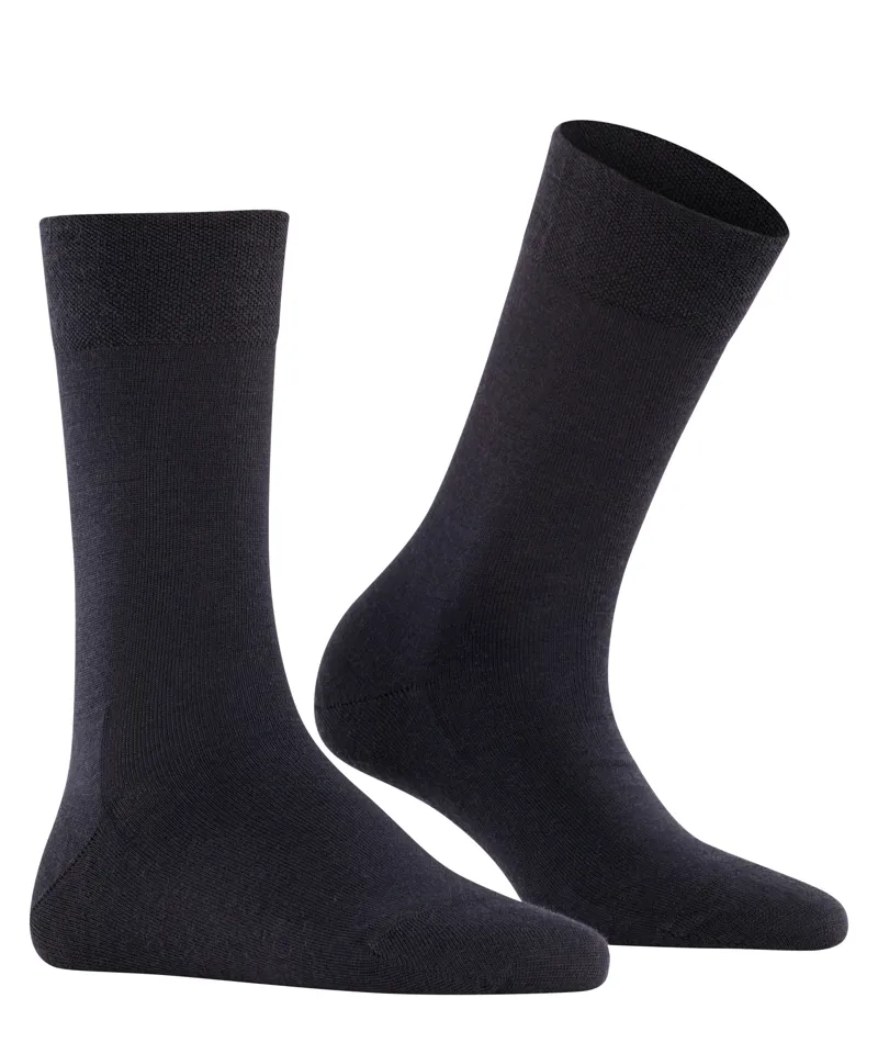 Falke Sensitive Berlin Sock in Dark Navy