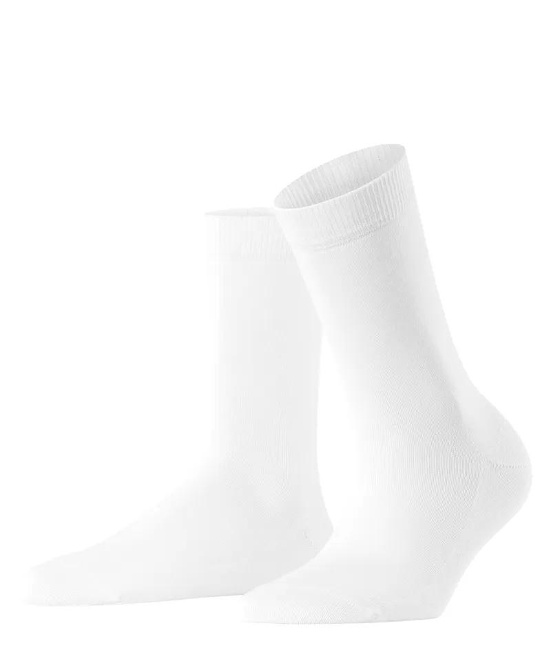 Falke Family Sock in White-2