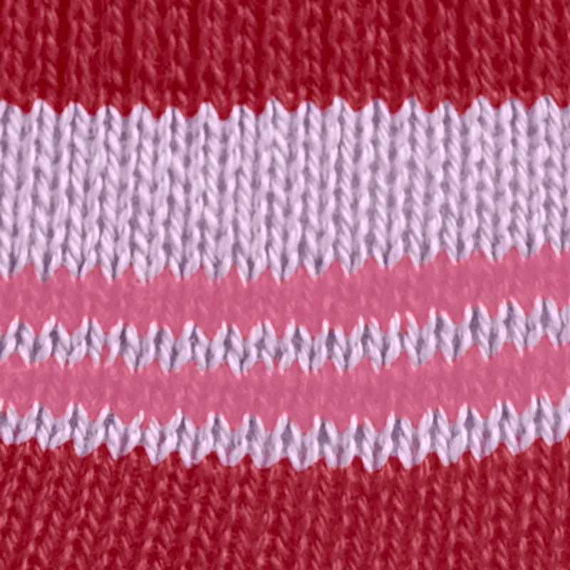 Falke Smart Stripe Sneaker Sock in Shell Pink-5