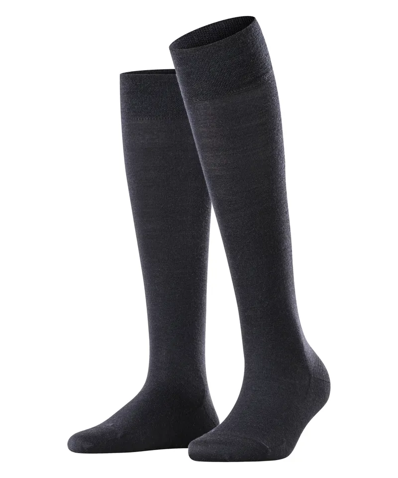 Falke Sensitive Berlin Knee High Sock in Dark Navy-2