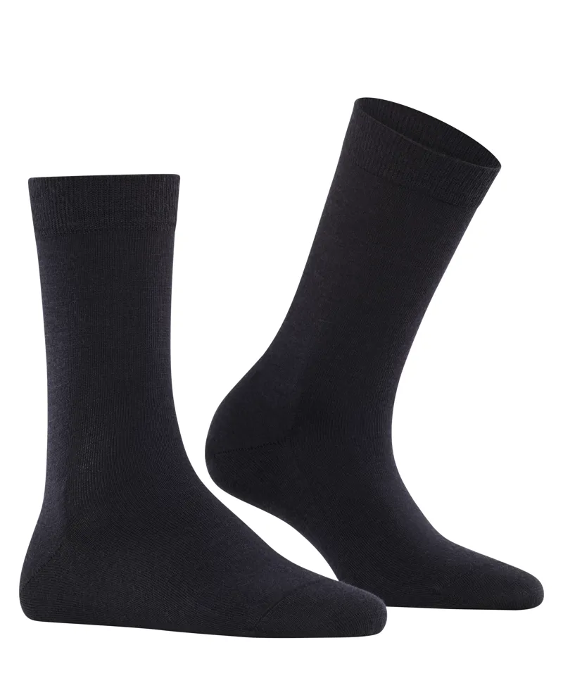 Falke Softmerino Sock in Dark Navy