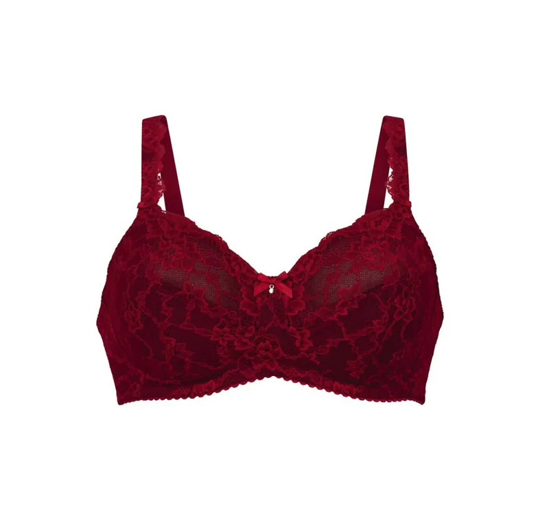 Anita Bobette Post Surgery Bra in Ruby