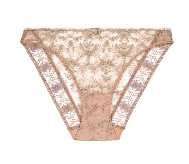 Aubade Sound of Heart Bikini Brief in Lavender Aura