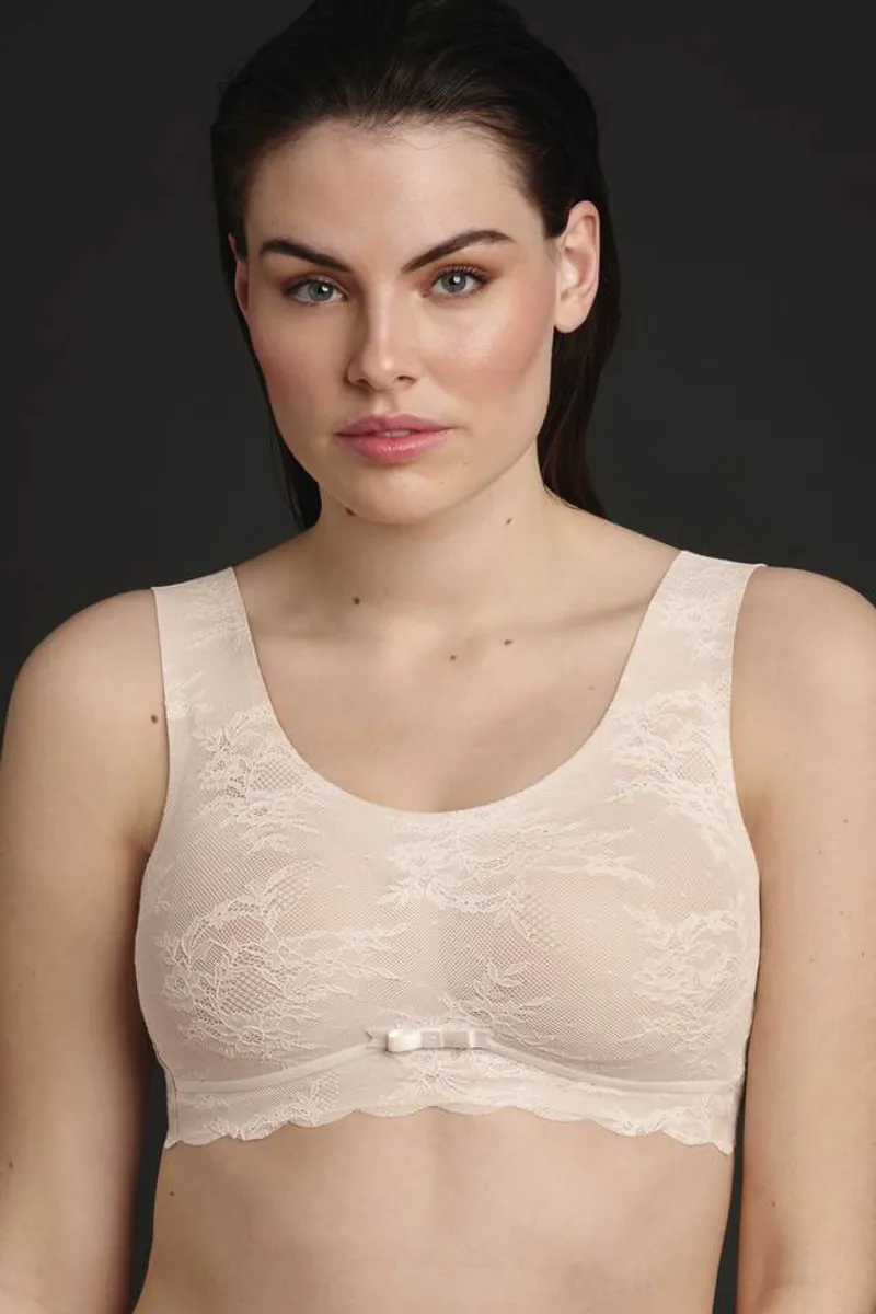 Anita Essential Lace Bralette in Crystal-2