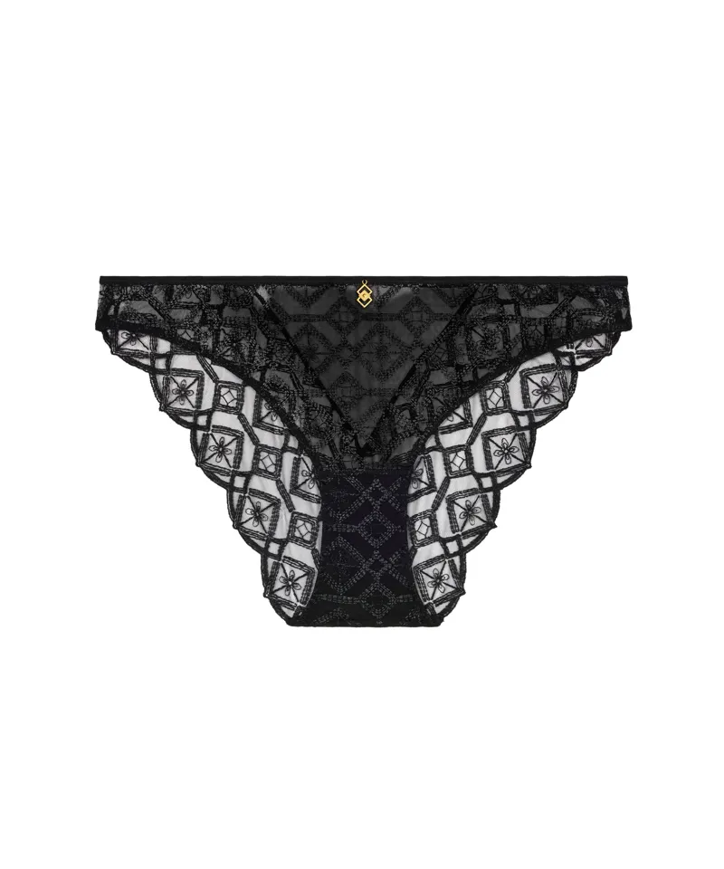 Aubade Sense of Illusion Brief in Black