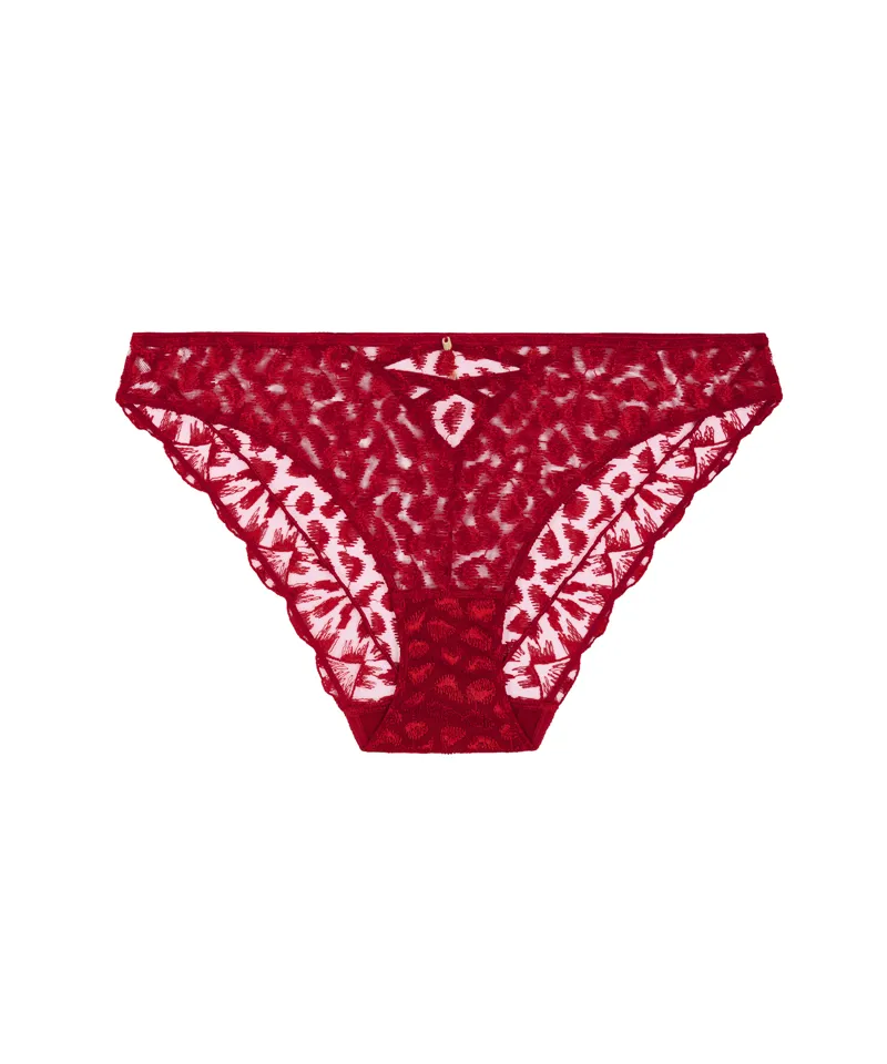 Aubade Crazy In Love Italian Brief in Redd