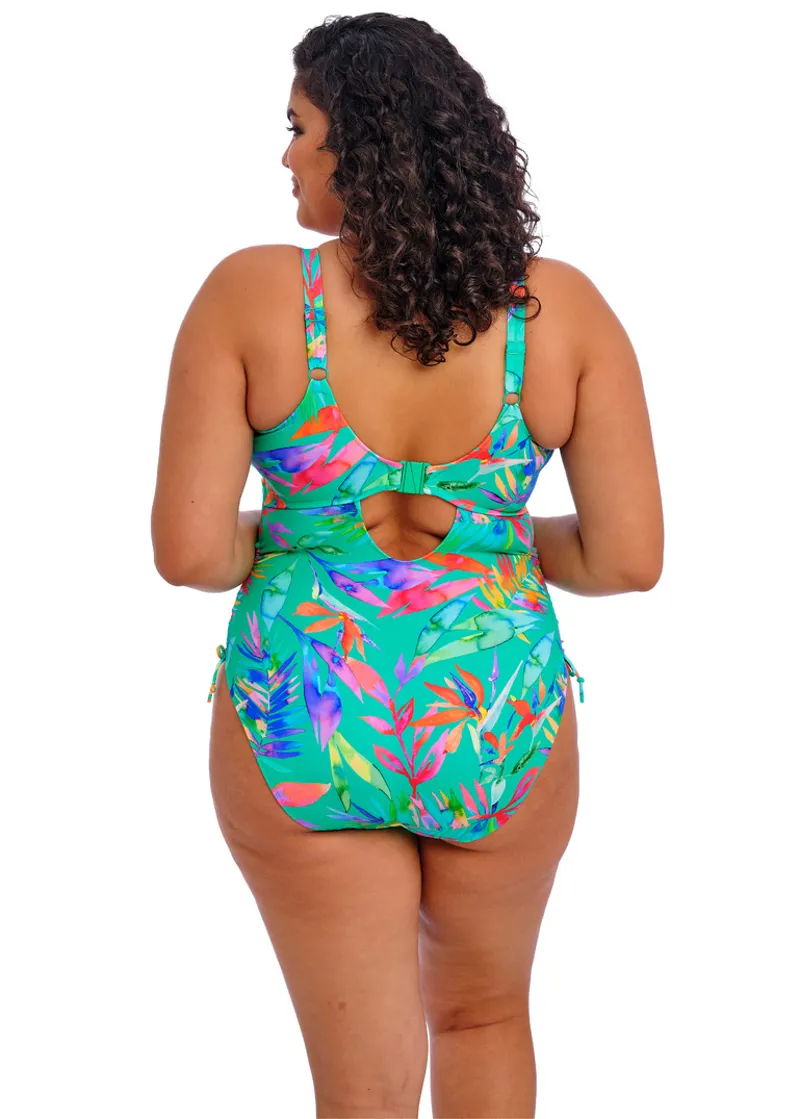 Elomi Toyama Tides Non Wired Swimsuit in Jade-2