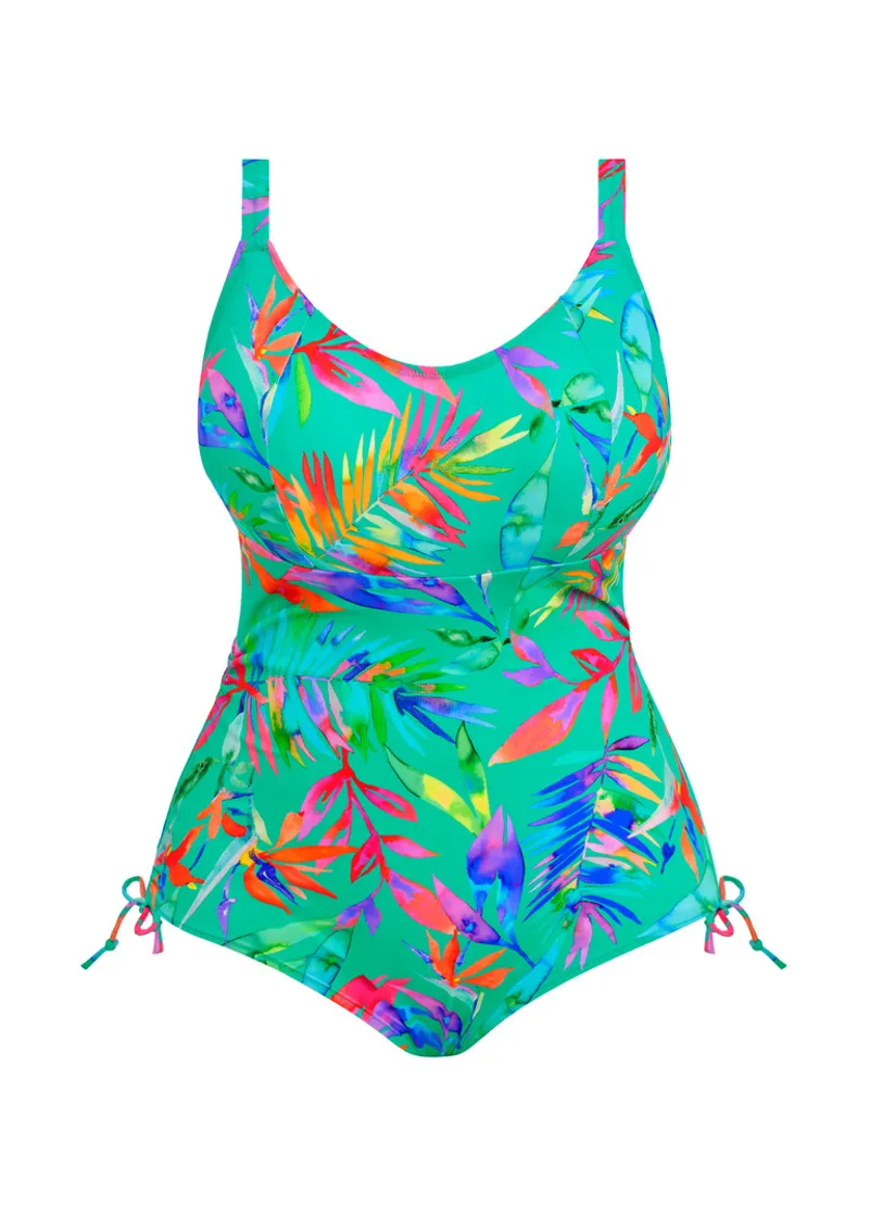 Elomi Toyama Tides Non Wired Swimsuit in Jade