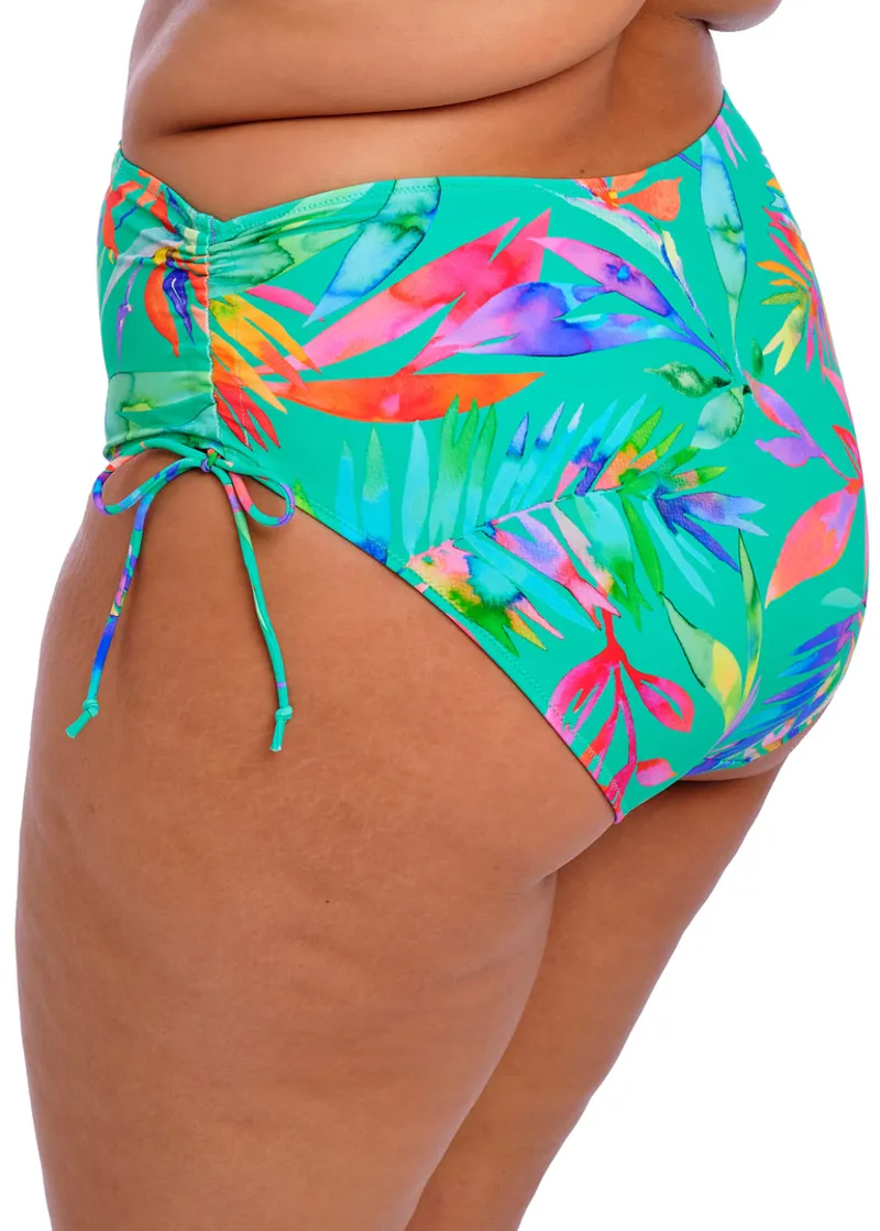 Elomi Toyama Tides Plunge Cup Adjustable Brief Bikini in Jade-5