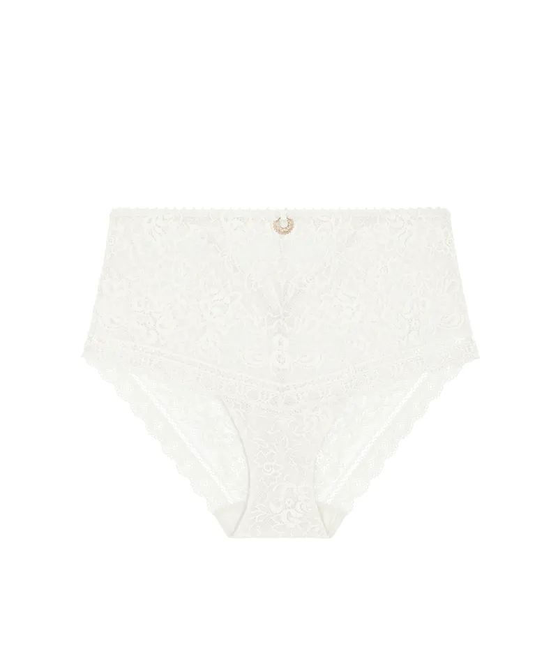 Aubade Ivresse Baraque High Waist Brief in Opal