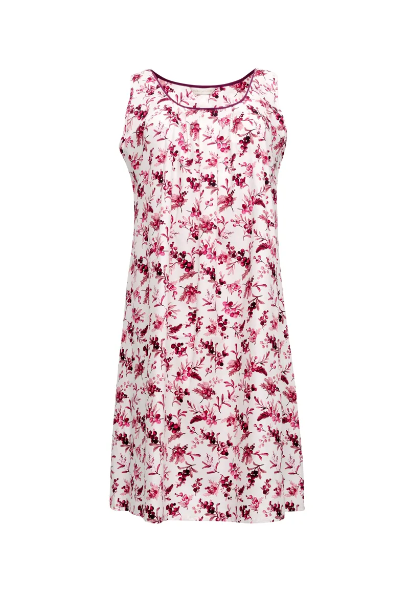 Cyberjammies Eve Nightdress in Cream Berry-2