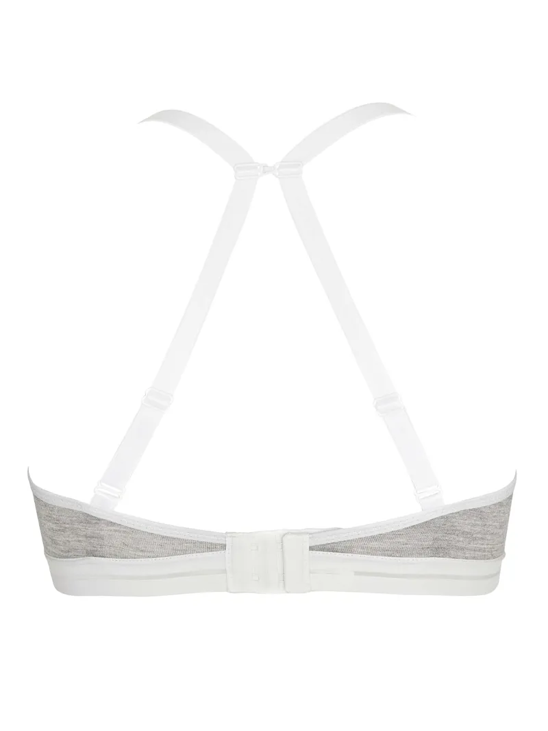 Royce Posy 2 Pack Teen Bra in Blush and Grey-3