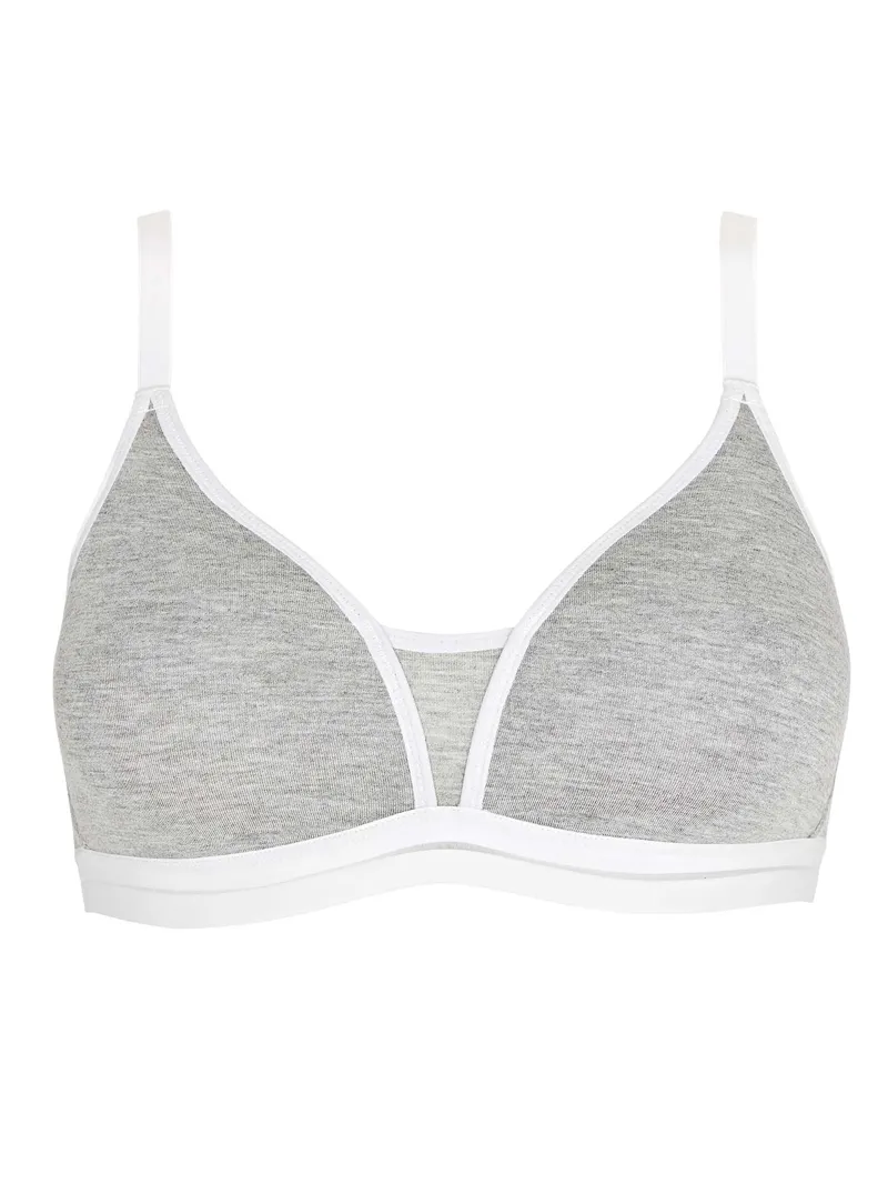 Royce Posy 2 Pack Teen Bra in Blush and Grey-4