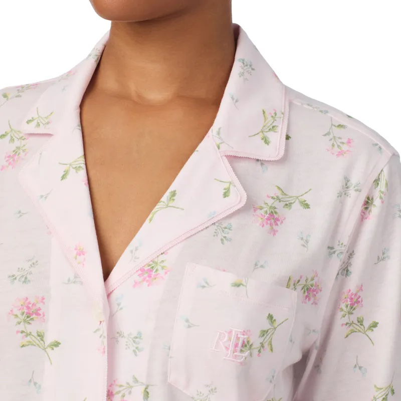Ralph Lauren Ditsy Bouquet Pyjama in Rose-2