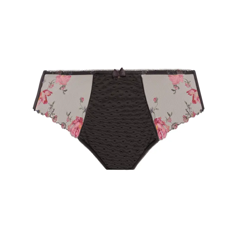 Fantasie Adrienne Brief In Charcoal Bloom