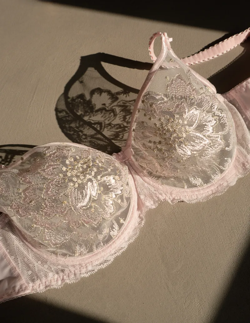 Empreinte Amour Underwired Full Cup Bra in Crystal-6