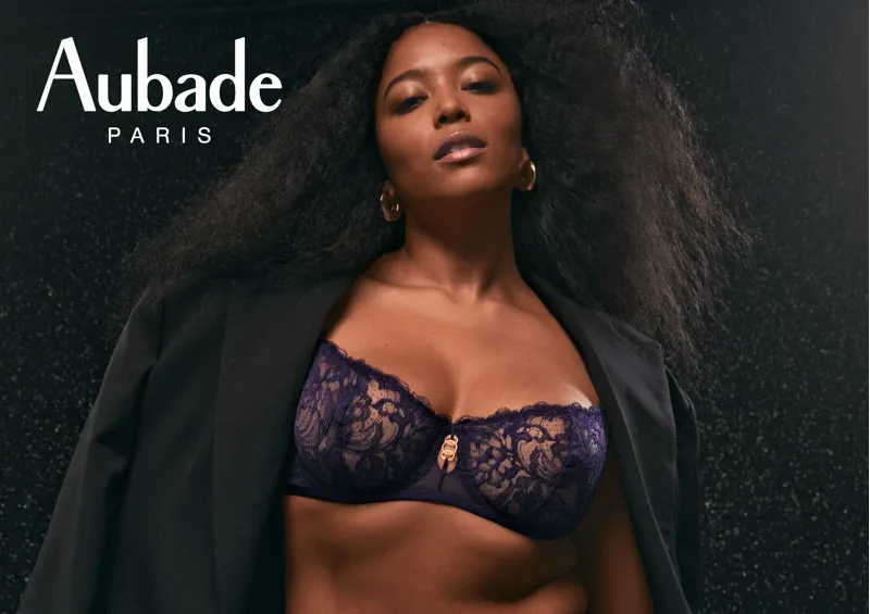 Aubade Feeling Myself Half Cup Bra in Astral Blue-4