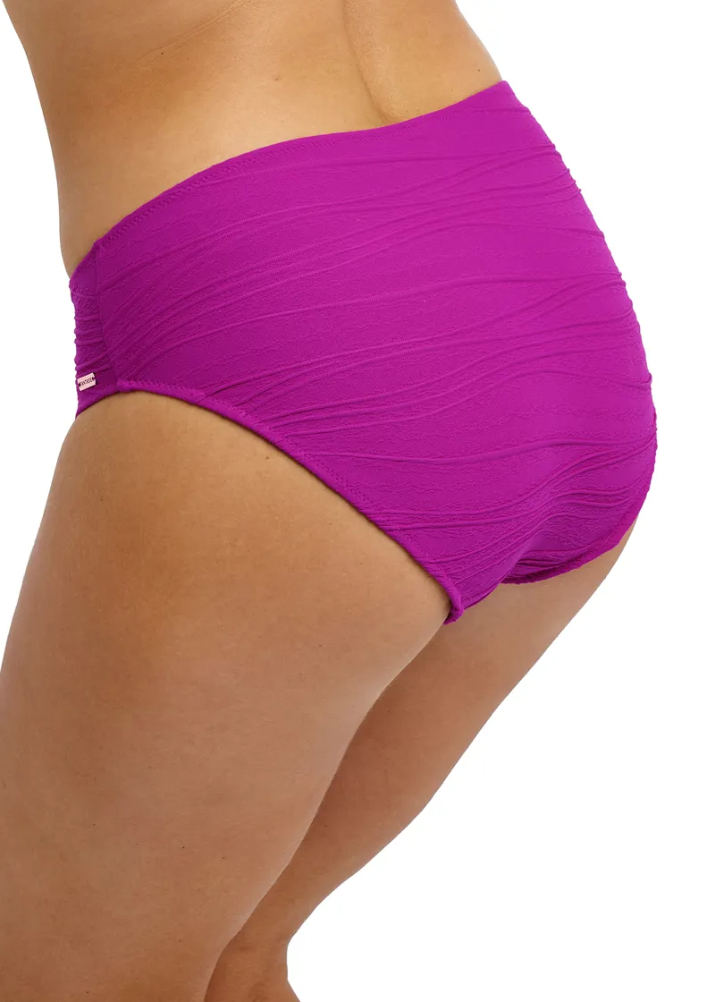 Fantasie Beach Waves Full Cup Mid Rise Bikini in Bright Fushia-4