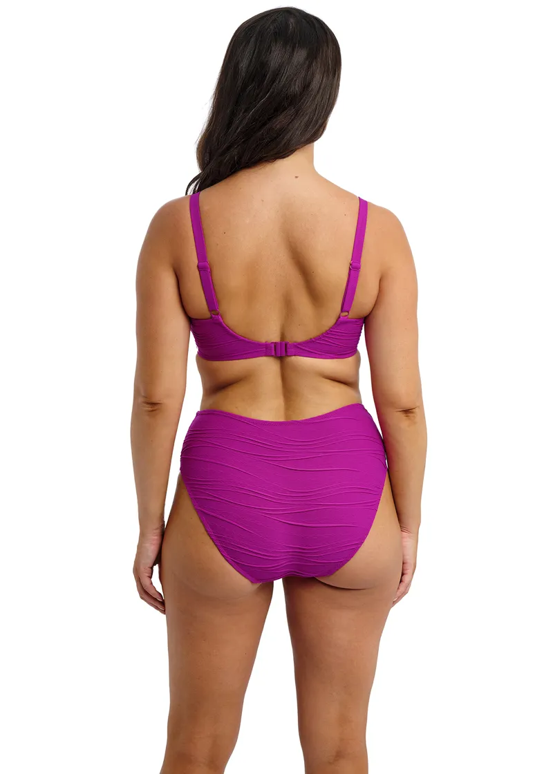 Fantasie Beach Waves Full Cup High Rise Bikini in Bright Fushia-1