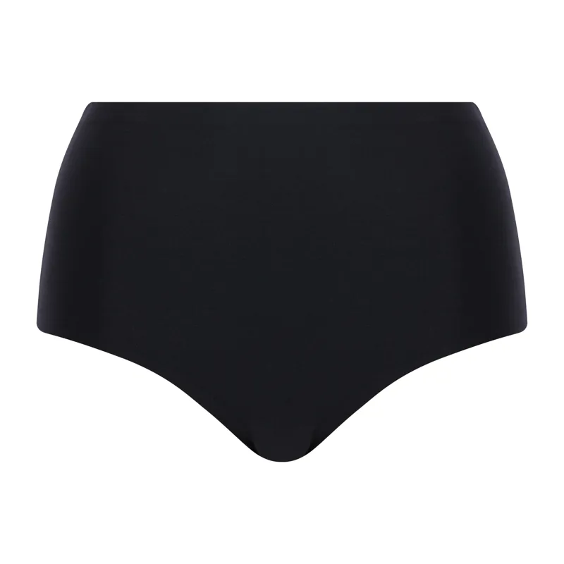 Chantelle Soft Stretch High Waisted Brief Plus in Black-1