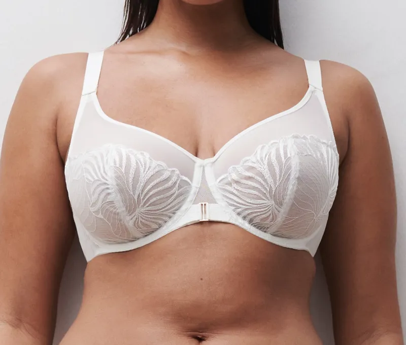 Chantelle Legend Underwired Bra in Milk-2