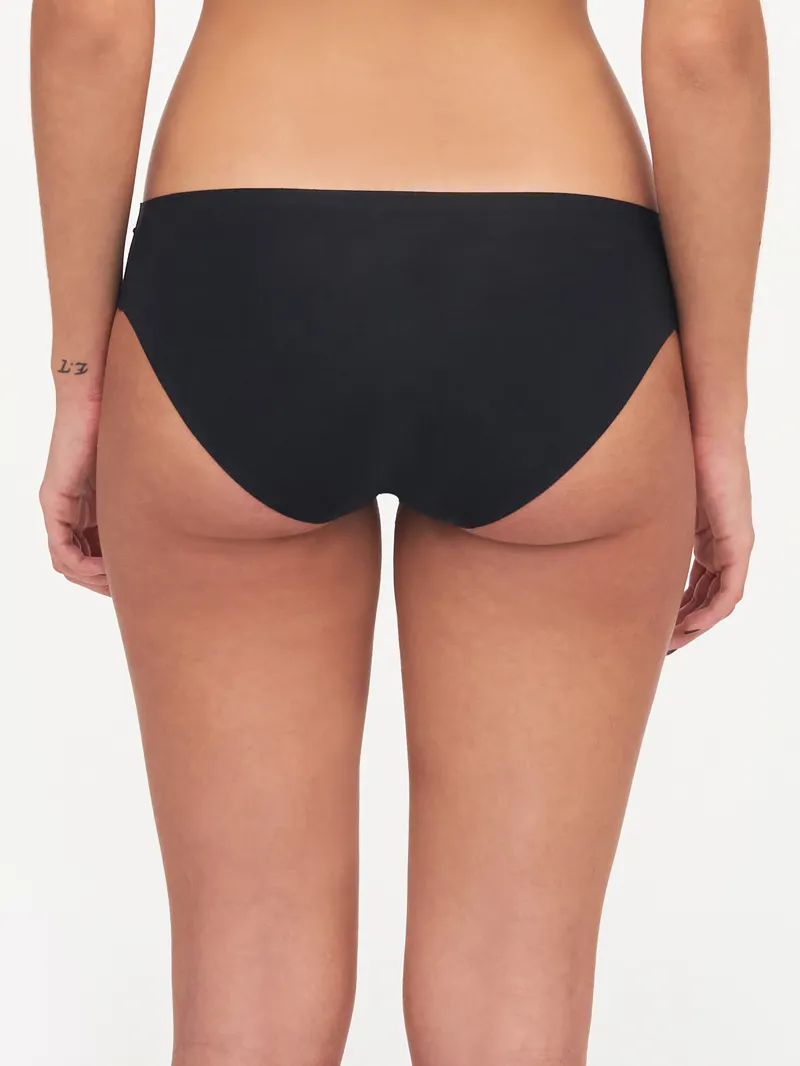 Chantelle Soft Stretch Midi Brief One Size in Black-1