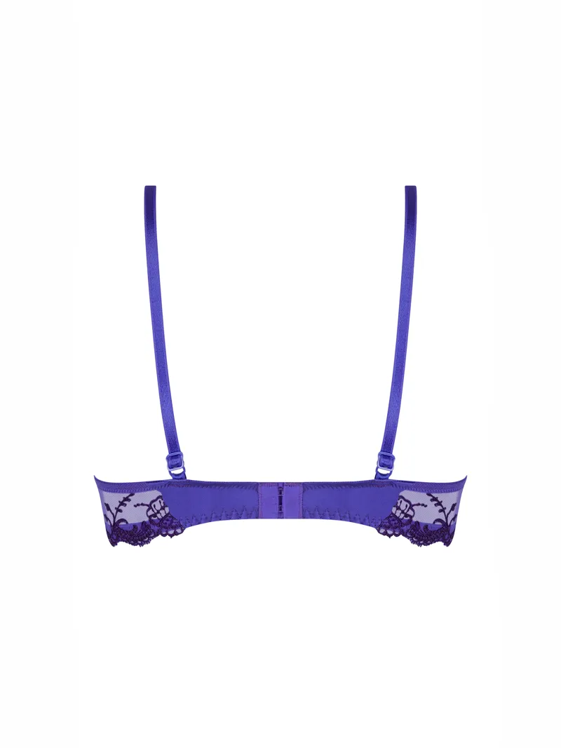 Lise Charmel Silk Splendour Plunge Bra in Ocean Blue-1