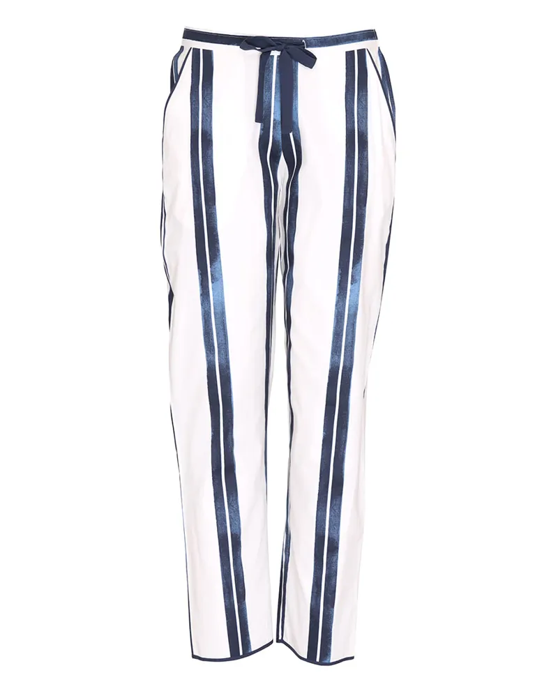 Cyberjammies Celestial Nights Striped Pyjama in Navy-3